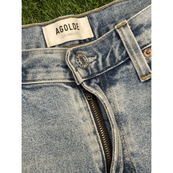 Agolde Curtis Jeans Women 32 Light Wash Straight Denim Classic - Picture 5 of 13